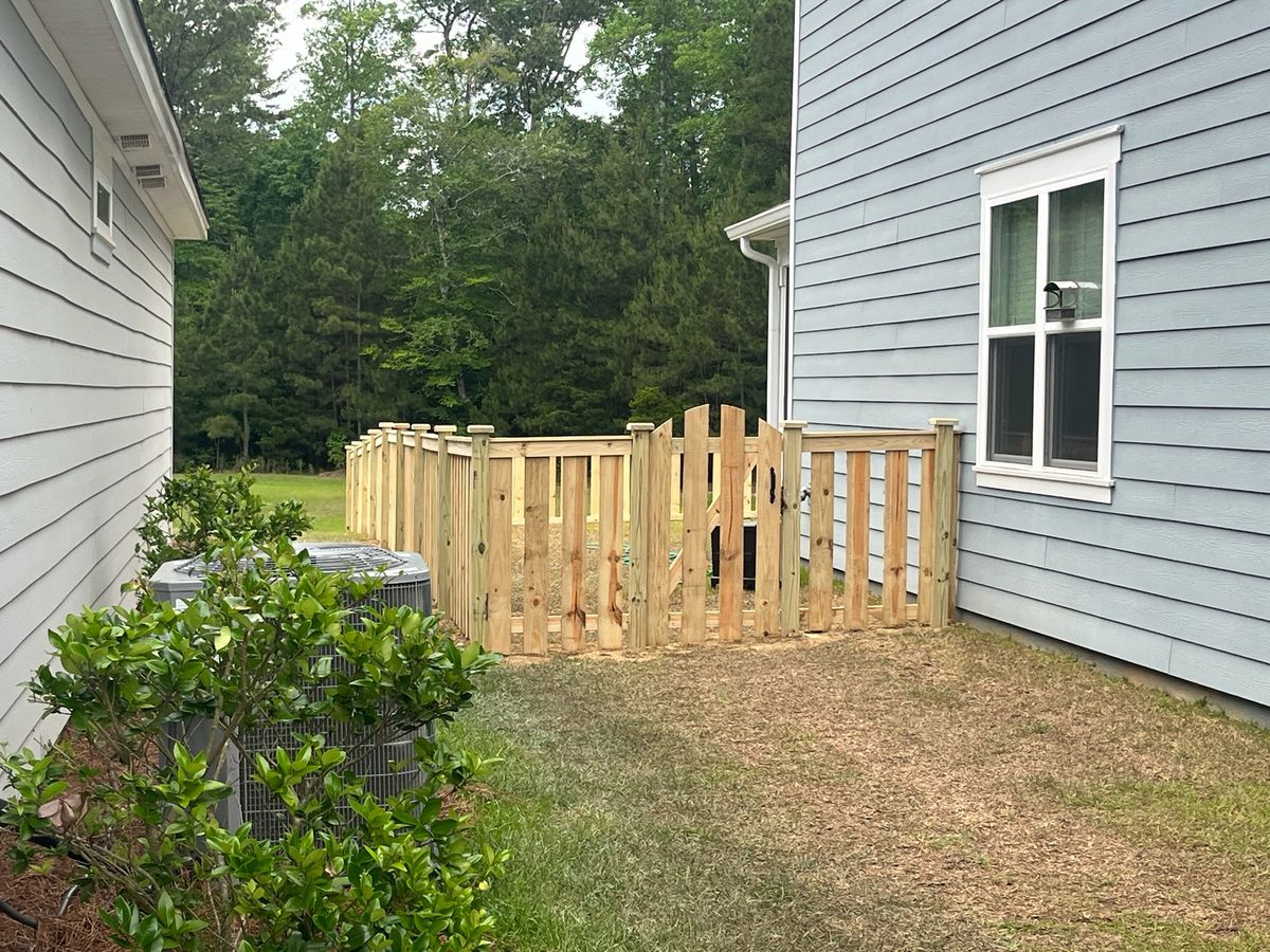 Fencing for Veteran Home Solutions in Summerville, SC