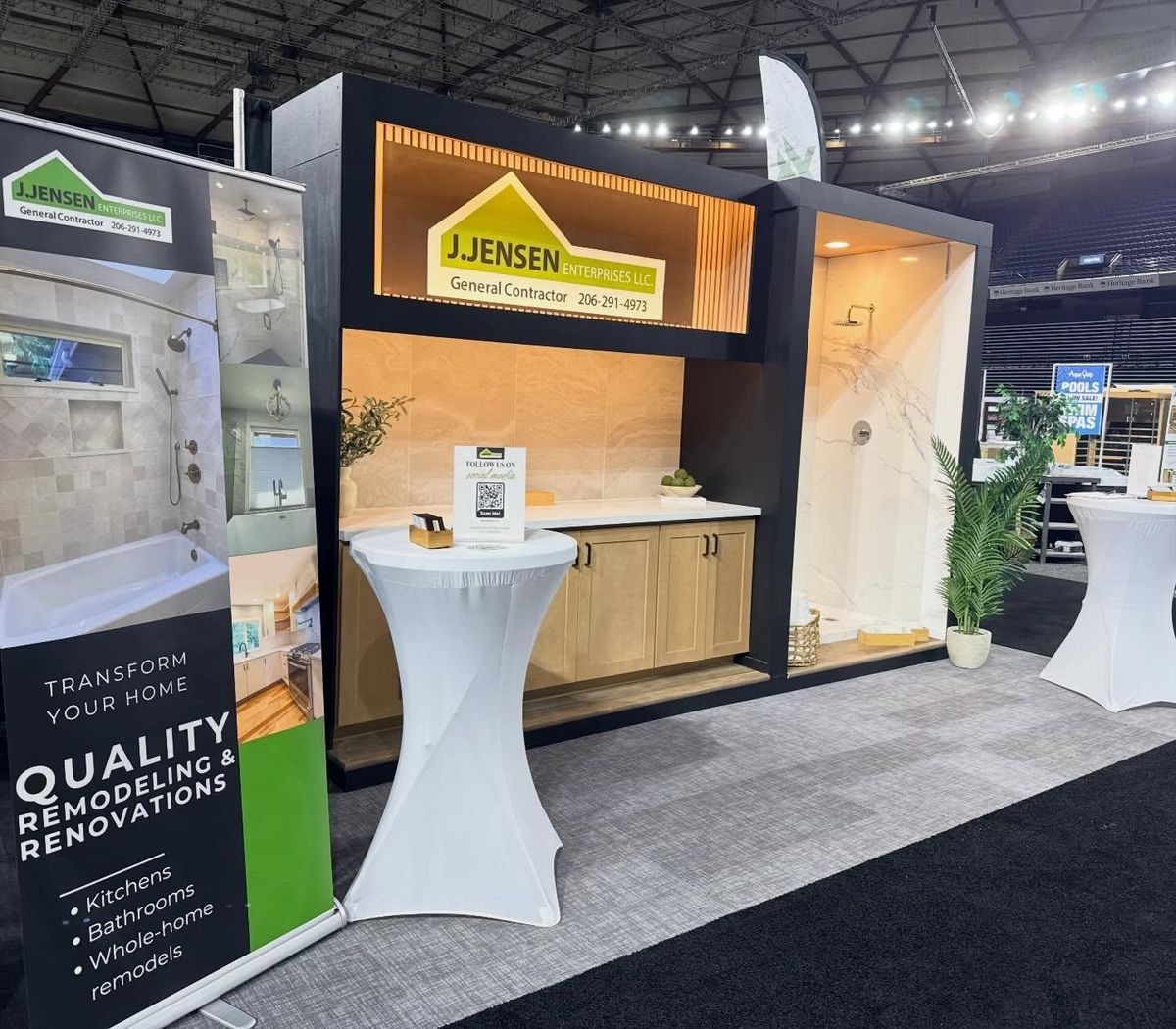 Kitchen Renovation for J. Jensen Enterprises in Renton, WA