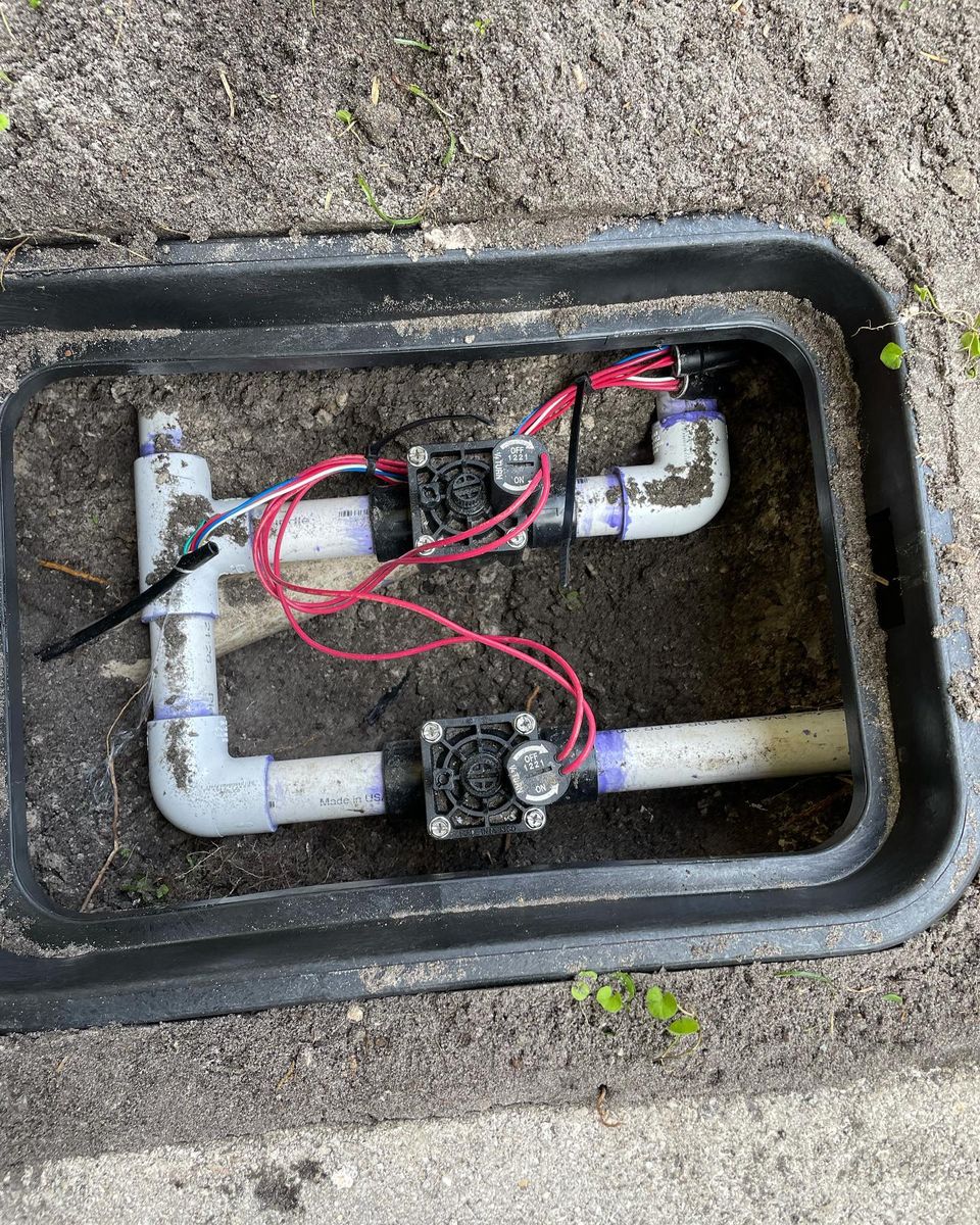 Irrigation System Reroutes for Perrone Irrigation in Coral Springs City Center, FL