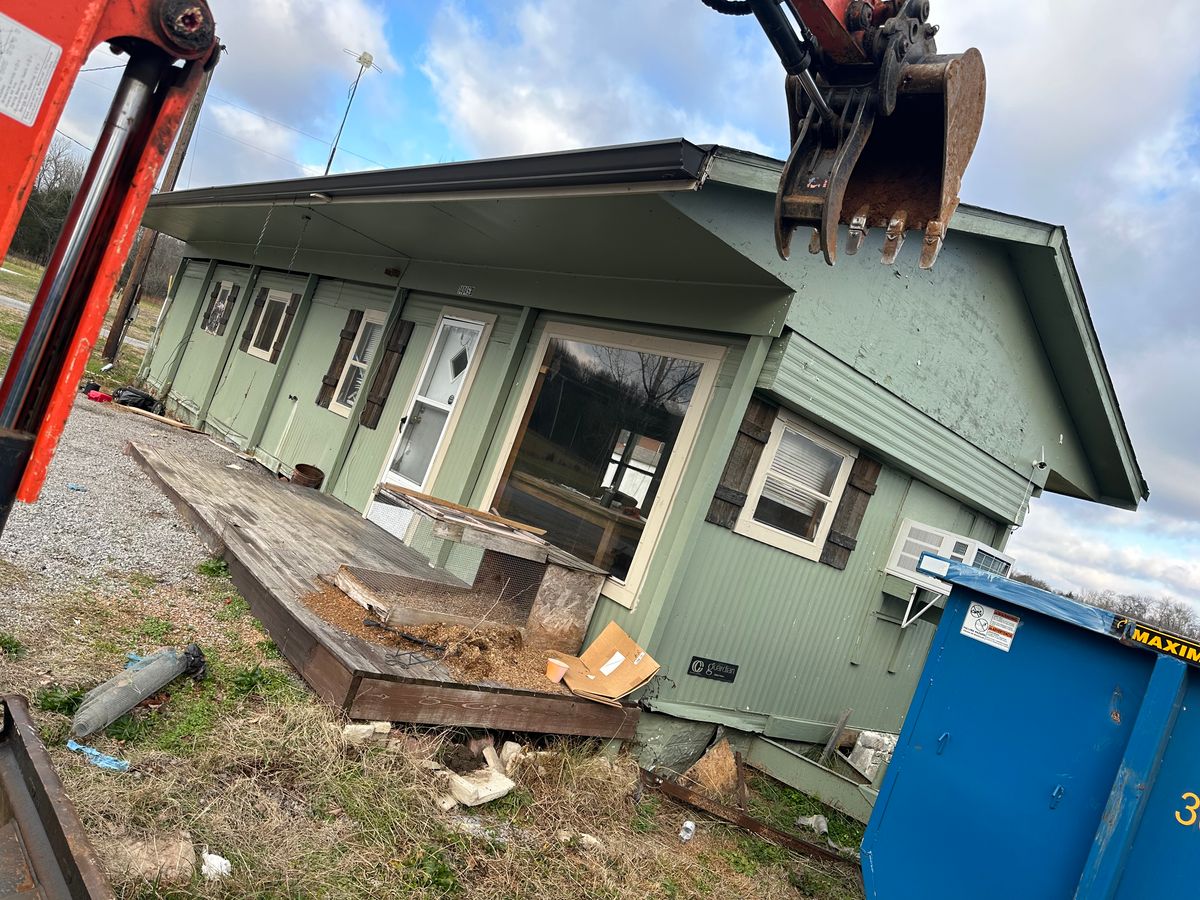 Demolition for Ground Worx in Lebanon, TN