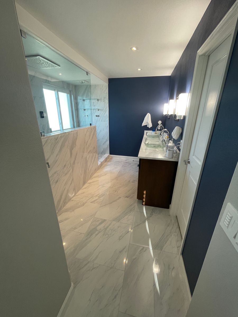 Bathroom Renovation for Quest Construction, Ltd. in Lafayette, CO