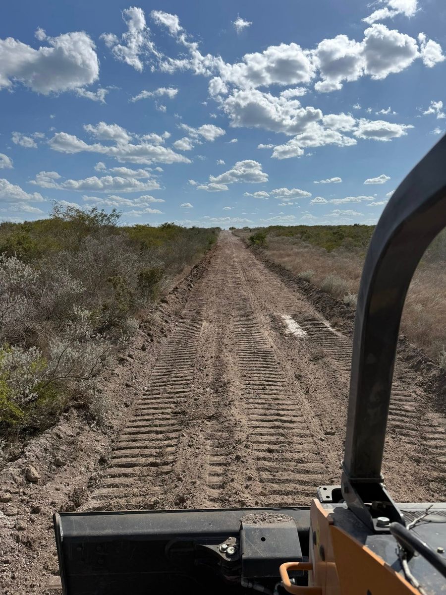 Property Grading for Strause Land Improvement & Construction in George West, TX