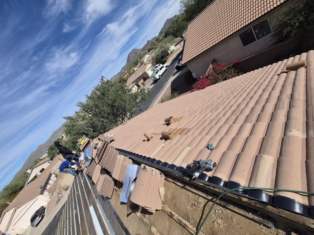 Roofing Repairs for Castro’s Custom’s Roofing LLC in Tucson, AZ