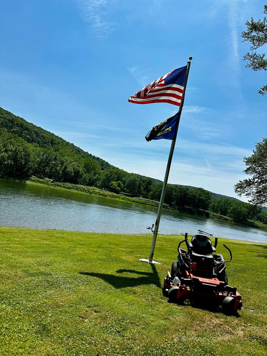 Mowing for Lopez Landscaping and Hardscapes in Scranton, PA