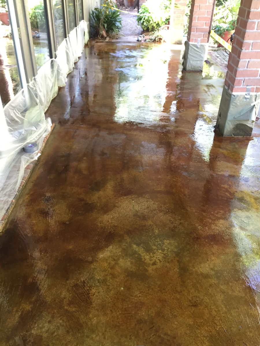 Epoxy Floor Coatings for Texas Curb N Borders in Houston, TX