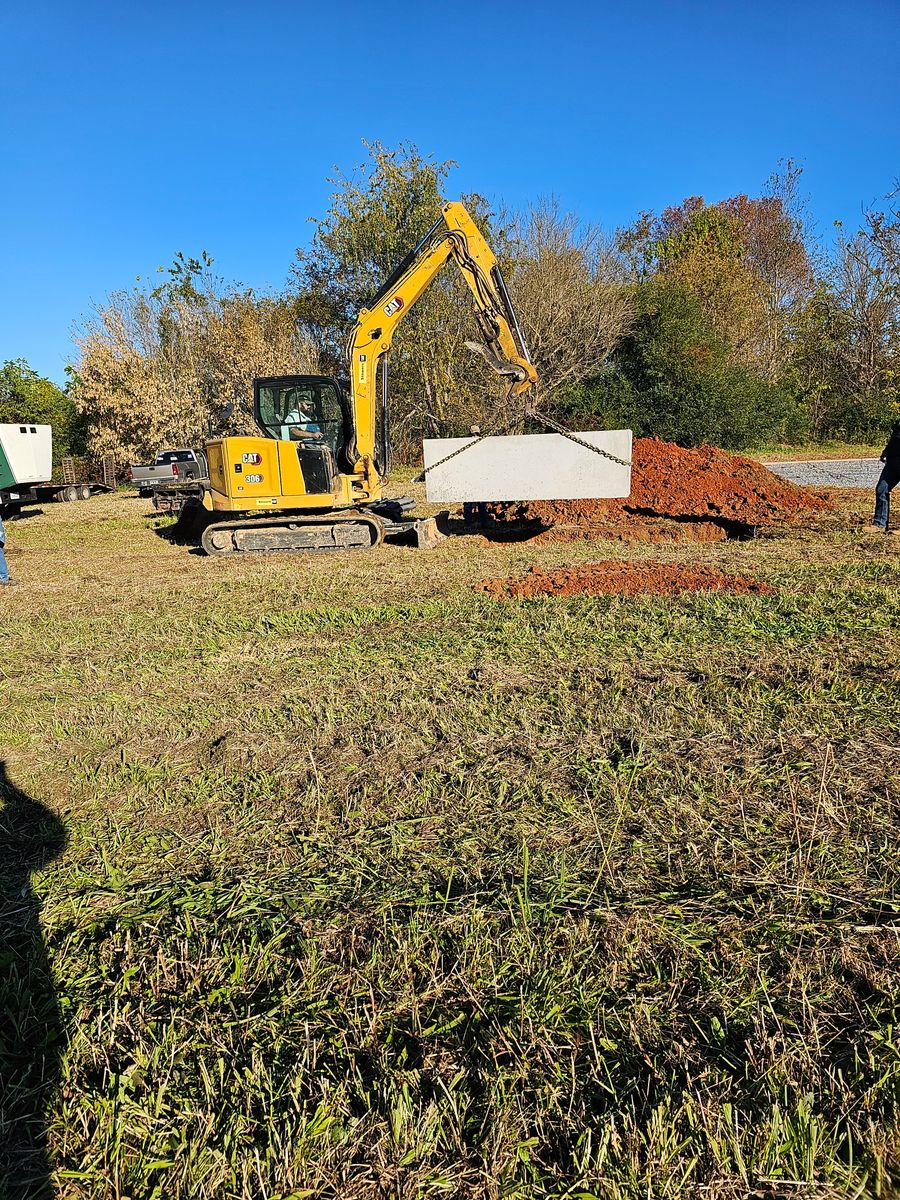 Septic Services for Walker Excavation in Tazewell, TN