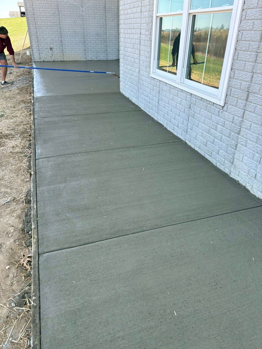 Concrete for DPD Construction in Cadiz Township, OH