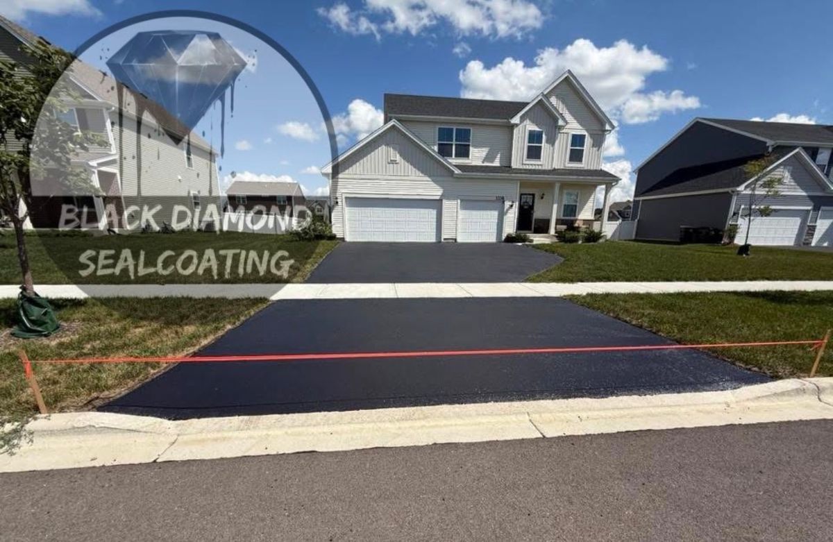 Residential Seal Coating for Black Diamond Sealcoating in St. Charles, IL