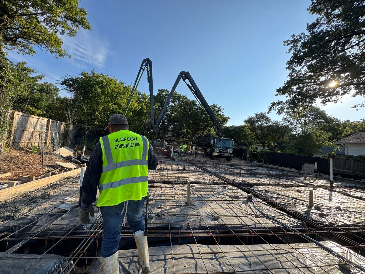 Residential & Commercial Foundations for Black Eagle Construction Inc in Austin, TX