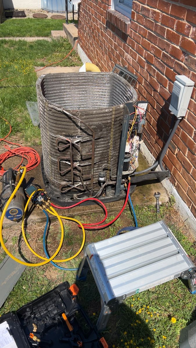 Residential HVAC Installation for WDM Services LLC in Germania, Galeton, PA