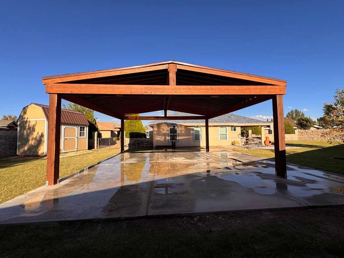 Custom Full Backyards for Inova Hardscape in El Paso, TX