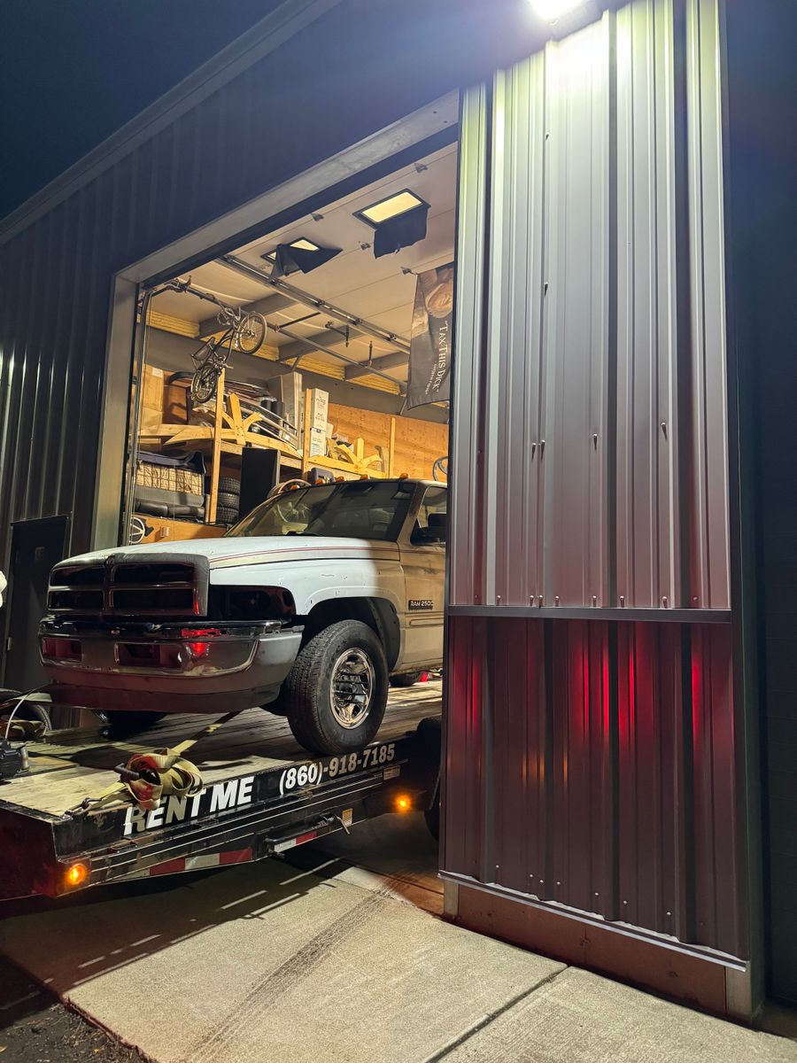 Tilt Deck Car Hauler for Chapman Rentals in Ellington, CT