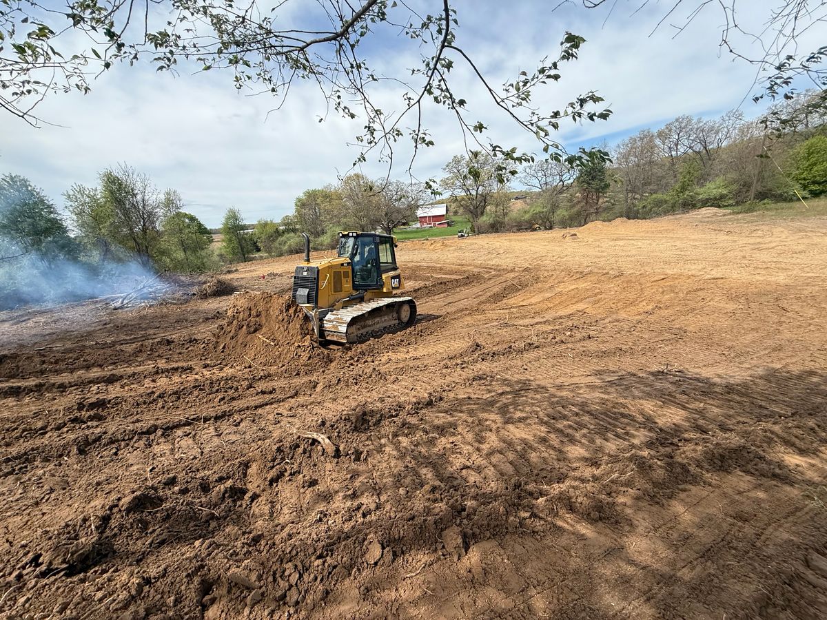 Land Grading for Palmer Property Services in Middleville, MI