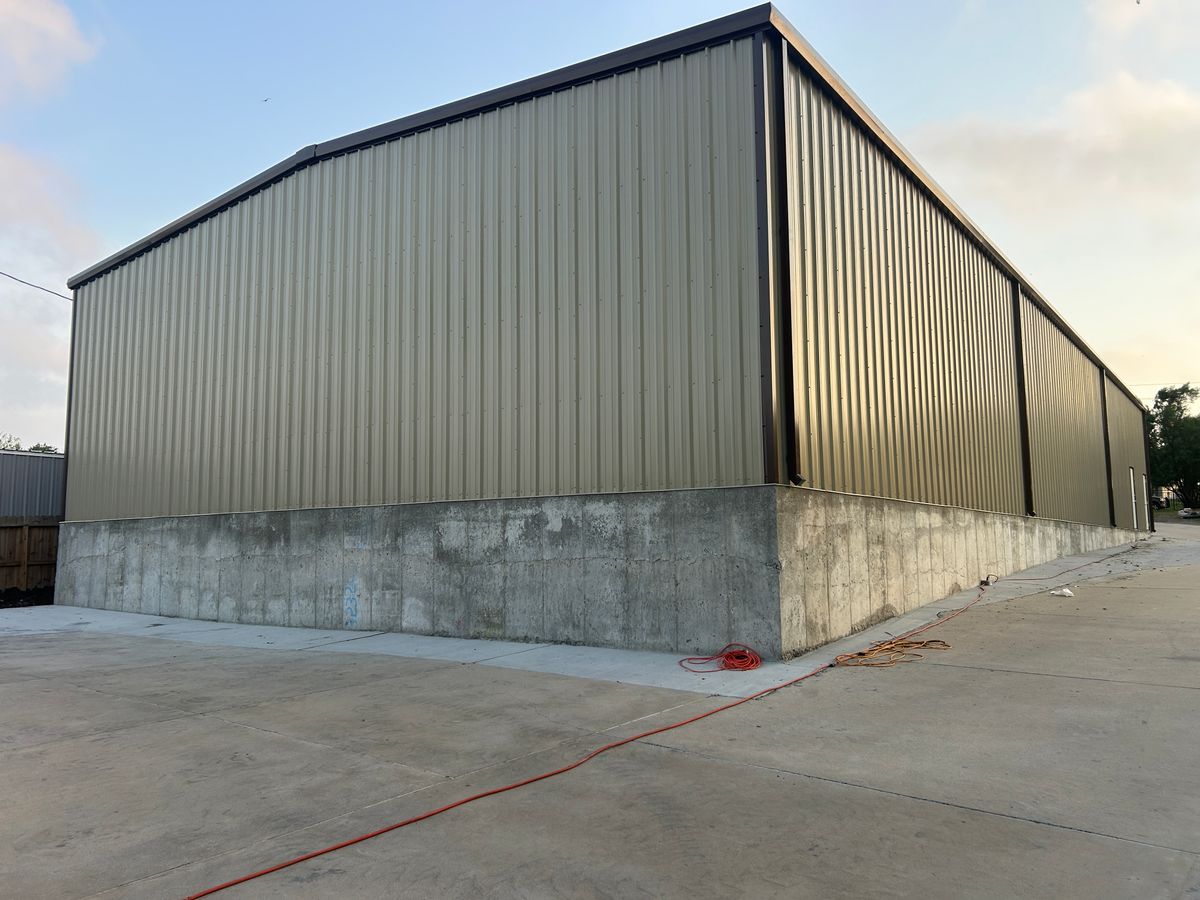 Barndominium Construction for 292 Construction LLC in Gonzales County, TX