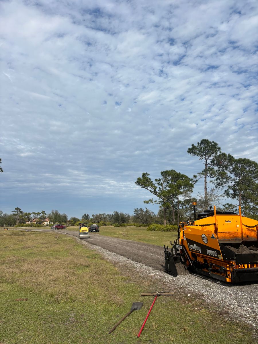 Asphalt Parking Lot Construction for Stanley & Sons Pavement in Naples, FL