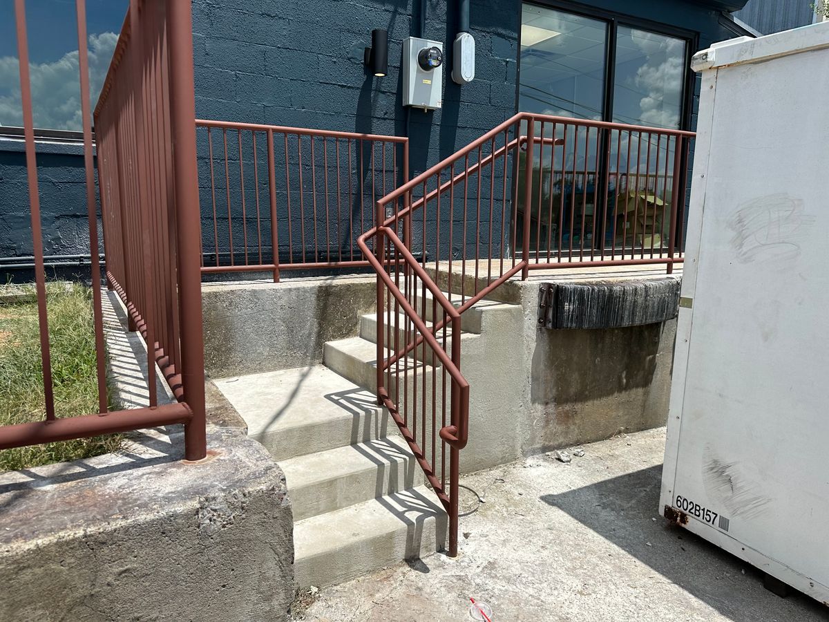 Commercial railings for Dog Town Welding and Fabrication in Portland,  TN