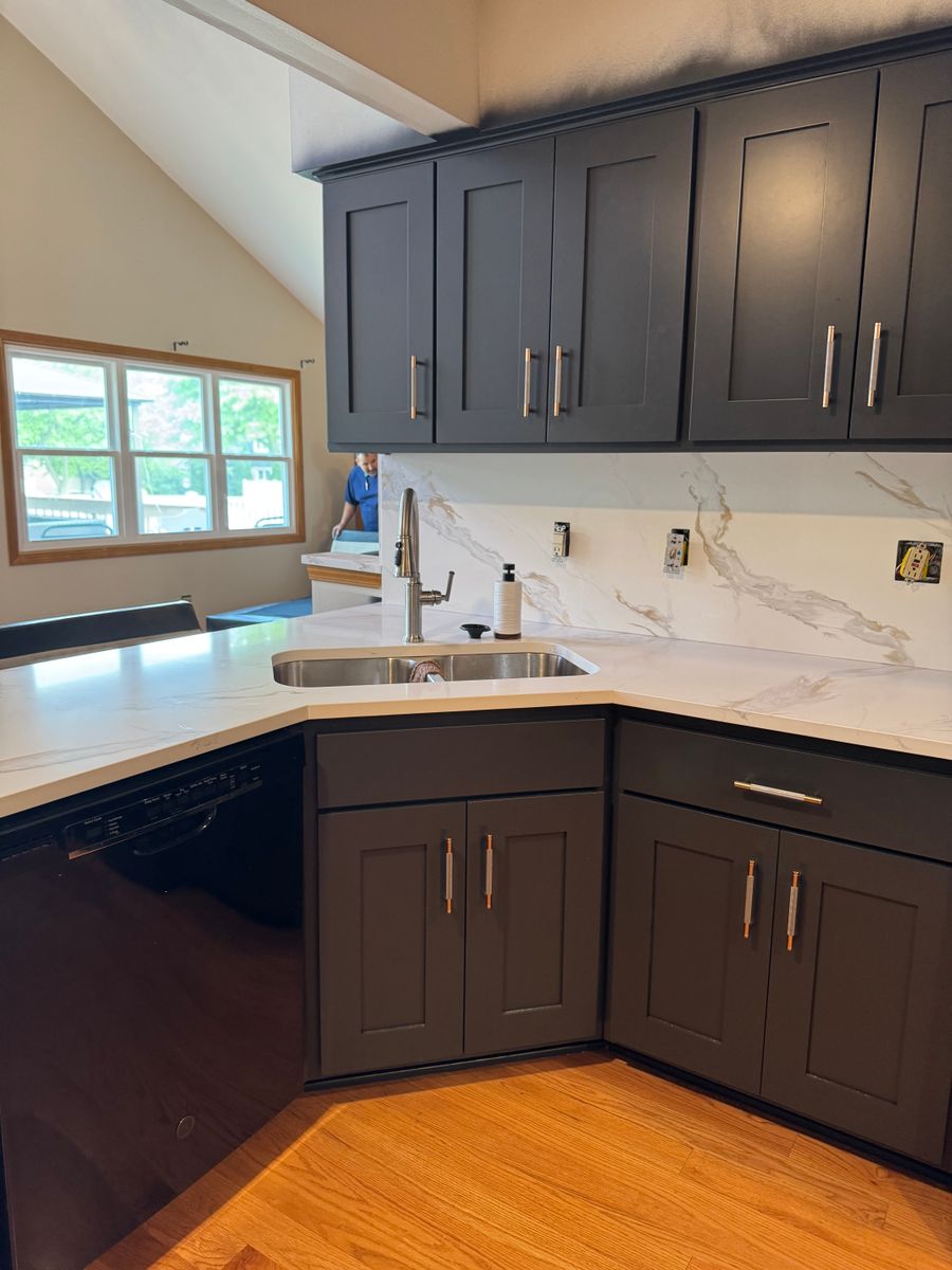 Cabinet Painting for TL Painting in Joliet, IL