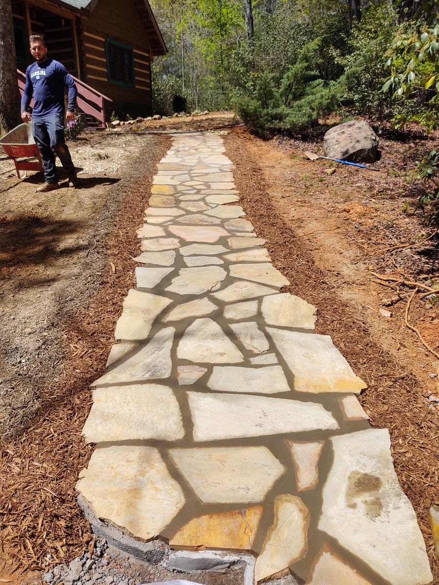 Landscape Design for Pisgah Property Services LLC in Asheville, NC