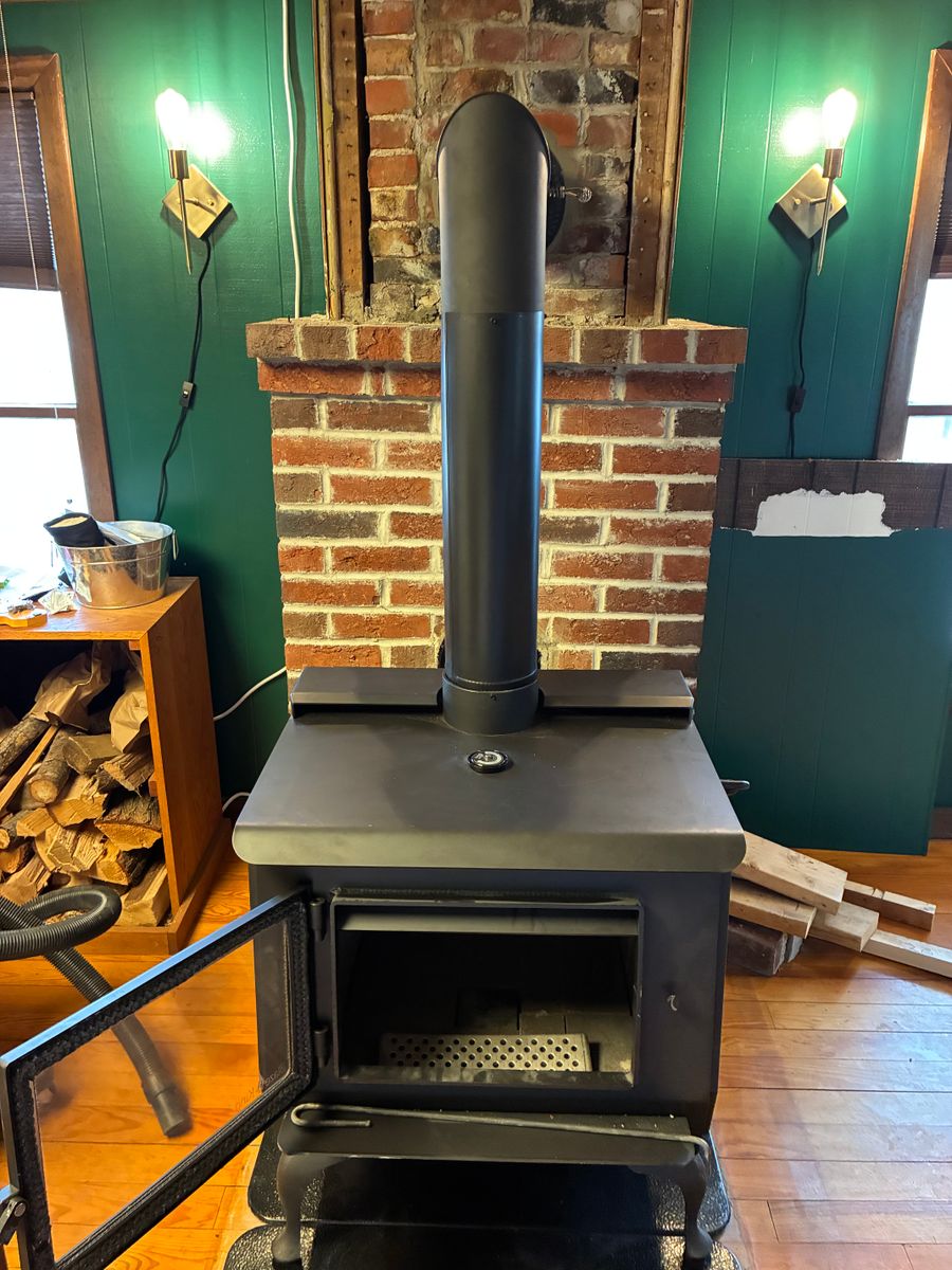 Fireplace Installation for Alderman's Masonry and Construction LLC in Windham, ME