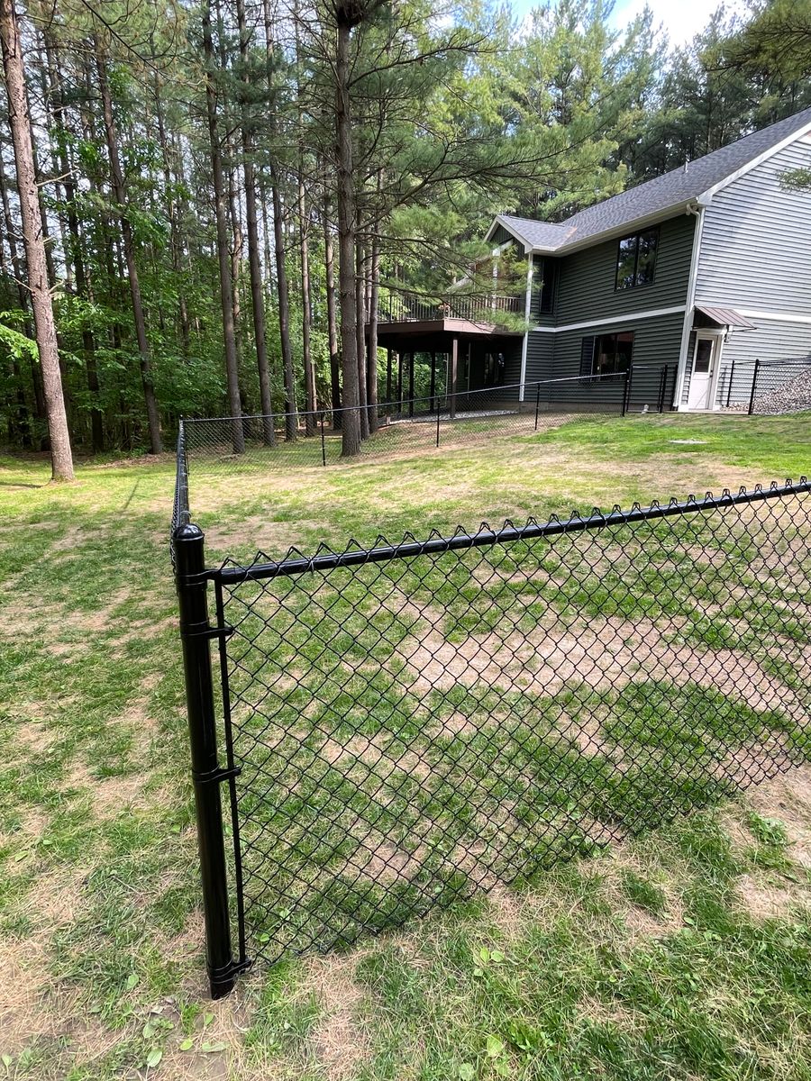 Chain Link Fencing for TMF Services in Lapeer County, MI