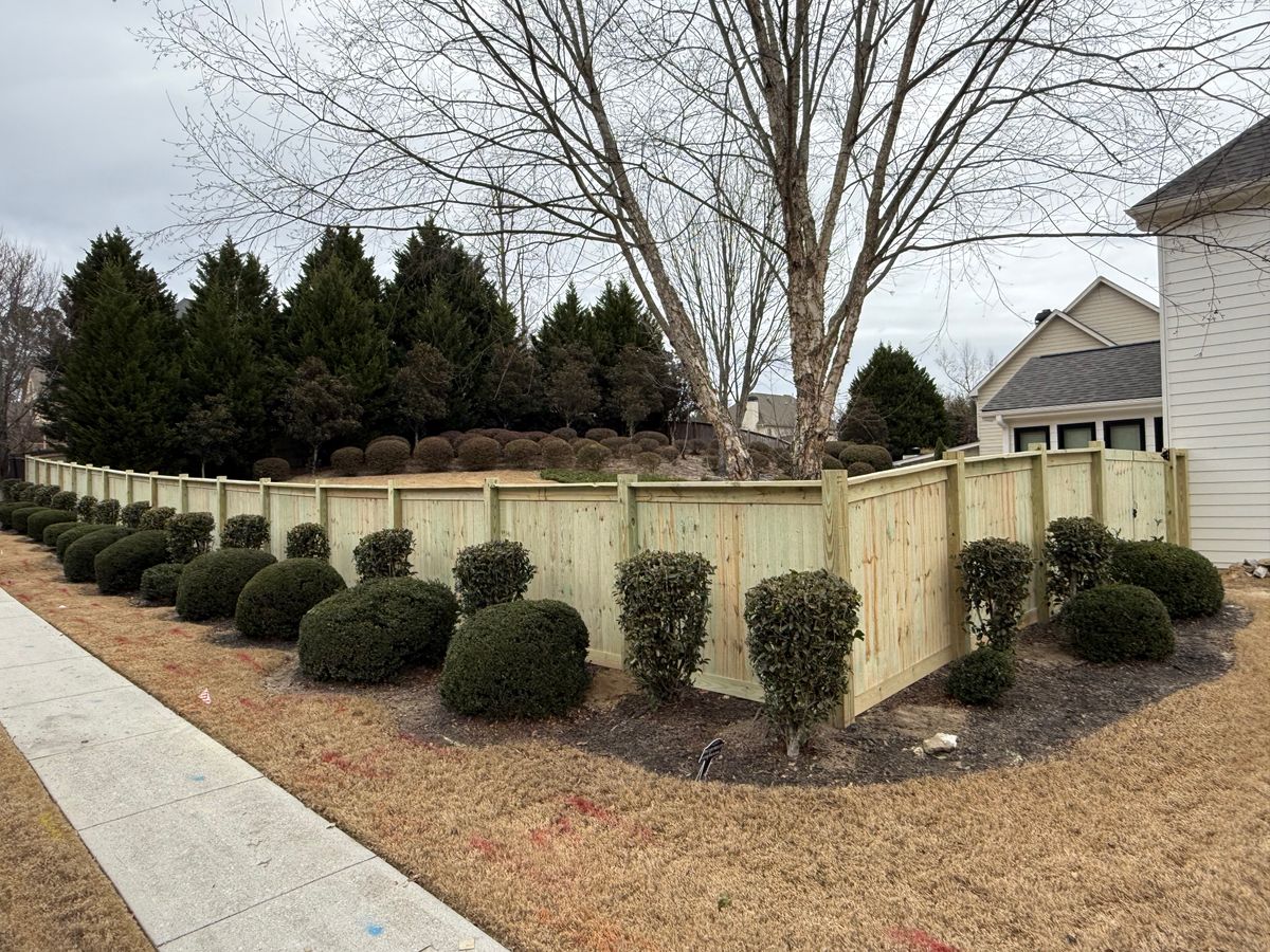 Fence Installation for Ranch Contracting LLC in Atlanta, GA