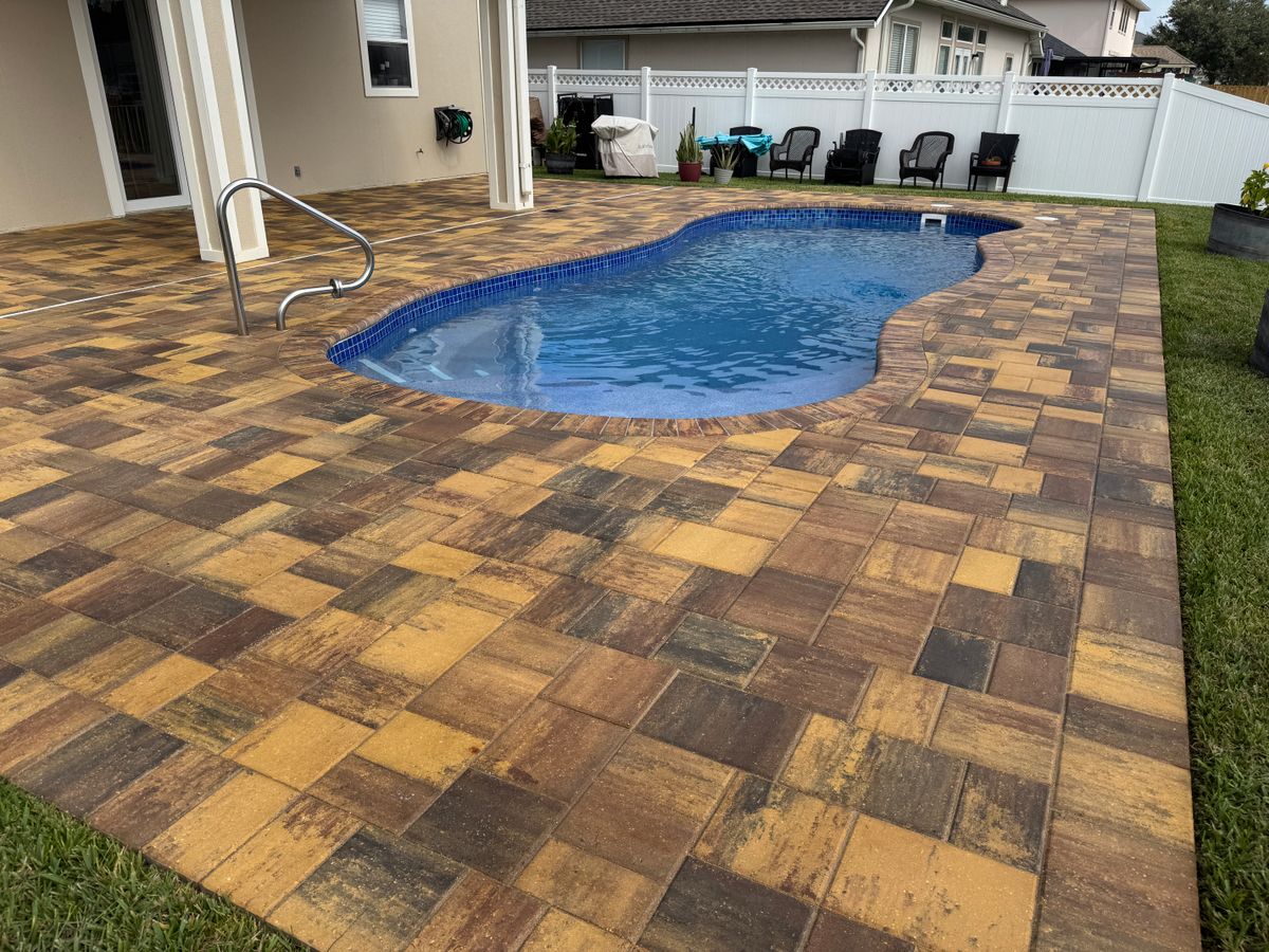 Driveway and Sidewalk Cleaning for Patriotic Pressure Washing & Paver Sealing in Green Cove Springs, FL