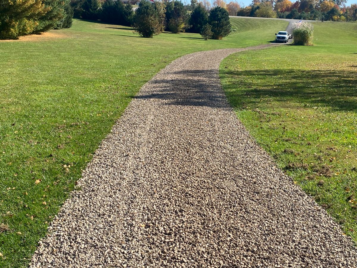 Gravel Driveway Grading for Seals Outdoor Services in Perrysville, OH