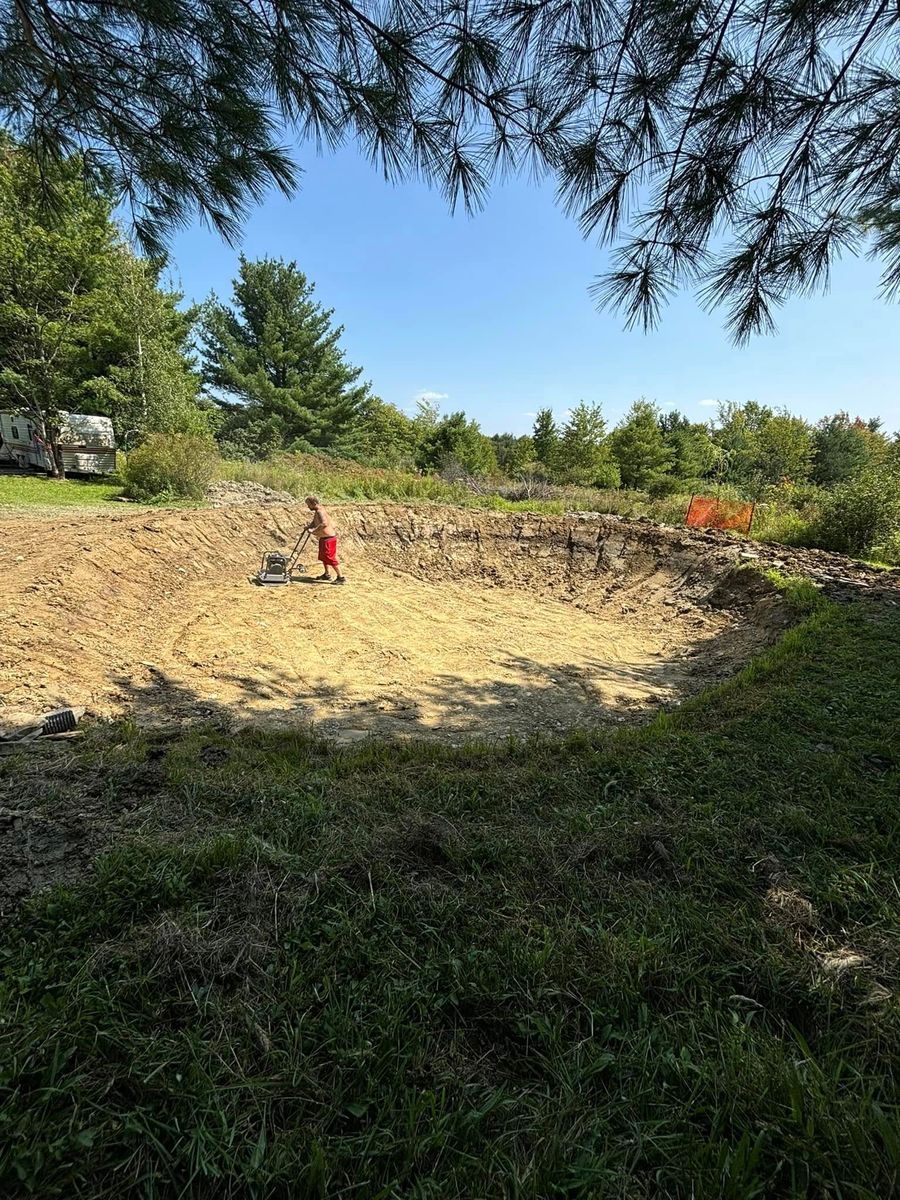 Site Preparation & Excavation for Spencer Enterprise in Arcade, New York