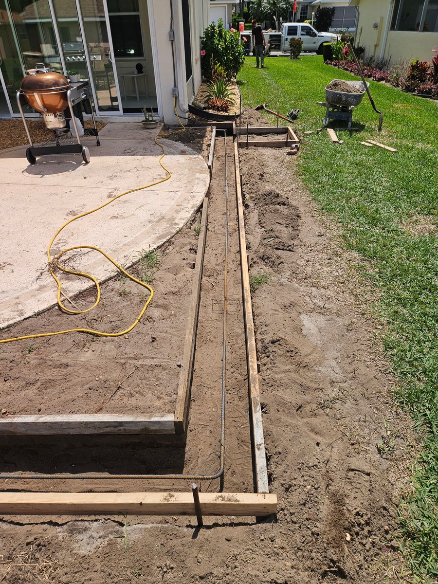 Retaining Wall Construction for Clark Masonry in Lake County, FL