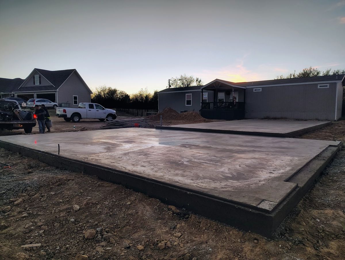 Concrete Slab Construction for Concrete Jungle in Dallas, TX