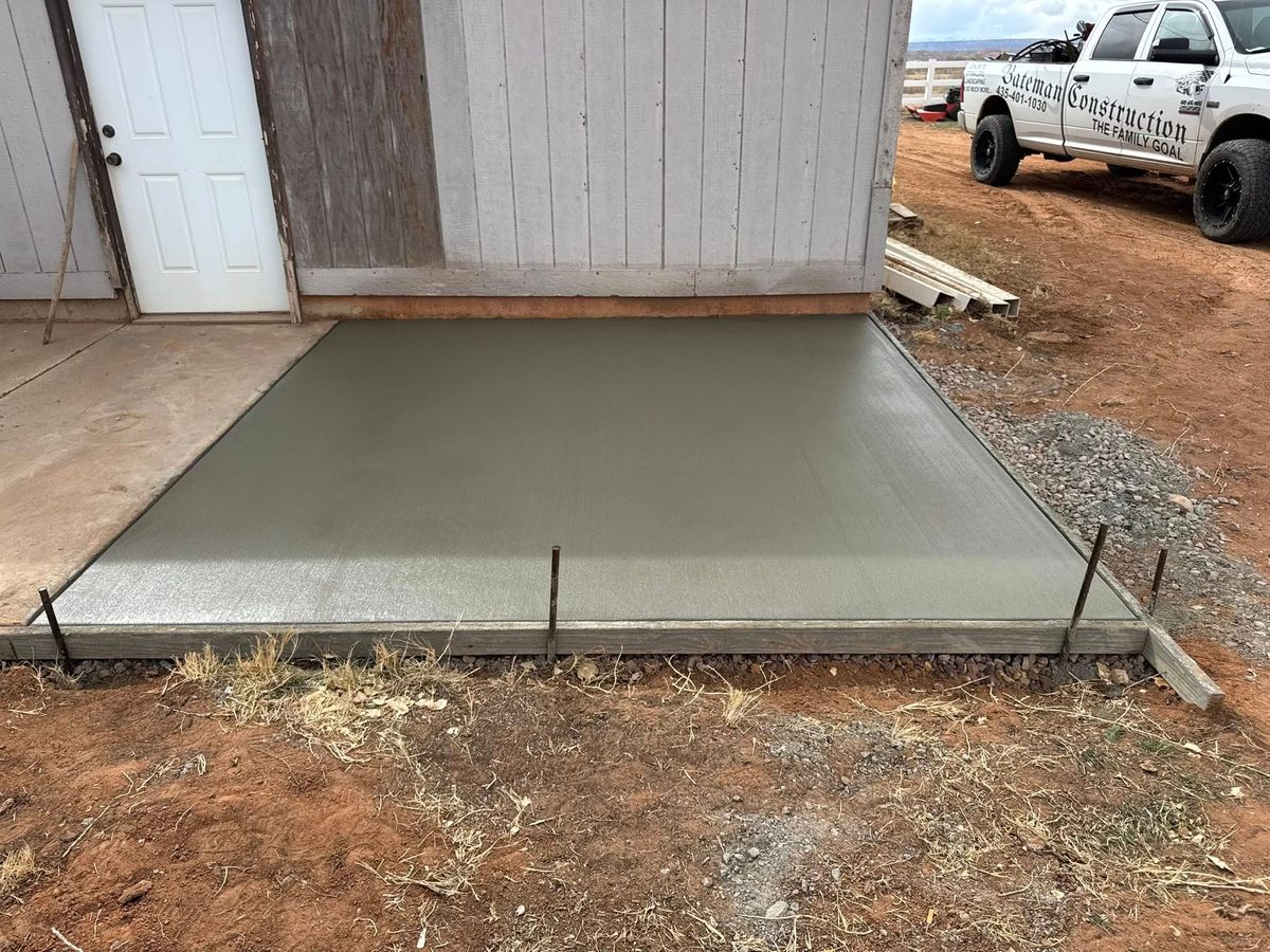 Concrete Repair for Bateman Construction in Roosevelt, UT