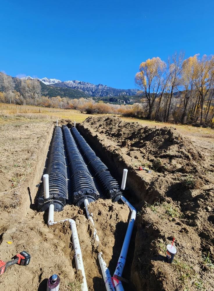 Site Preparation for Markham Septic & Excavation in Pagosa Springs, CO