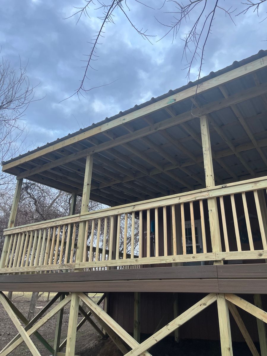 Porches & Pergolas for BAKER Carpentry in Joshua, TX