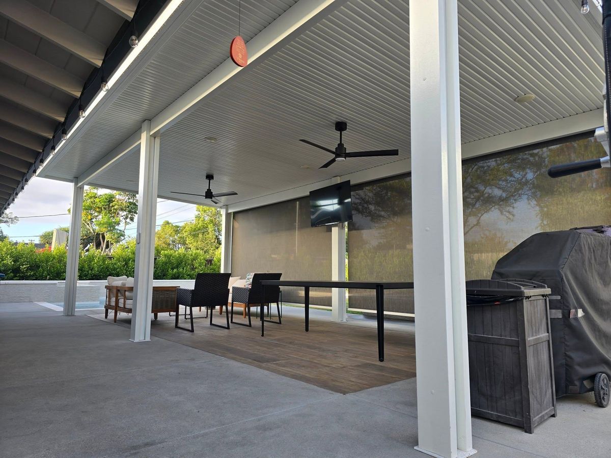 Insulated Patio Cover Installation for The Patio Cover Company  in Banning, CA