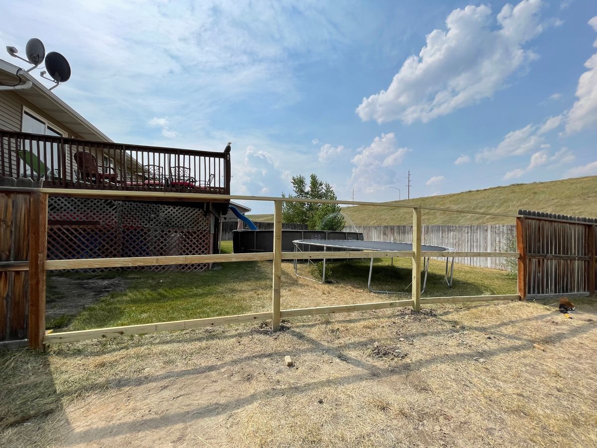 Fence Repair for DS Industries in Gillette, WY