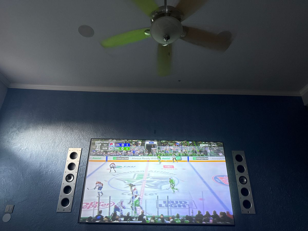 TV mounting for Light It Up AV and Turf in Keller, TX