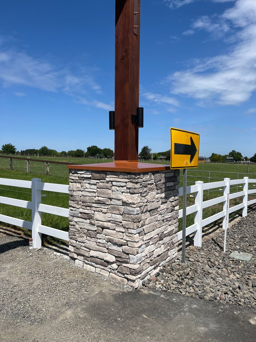 Post Frame Construction for Osborn Construction & Design in Grandview, WA