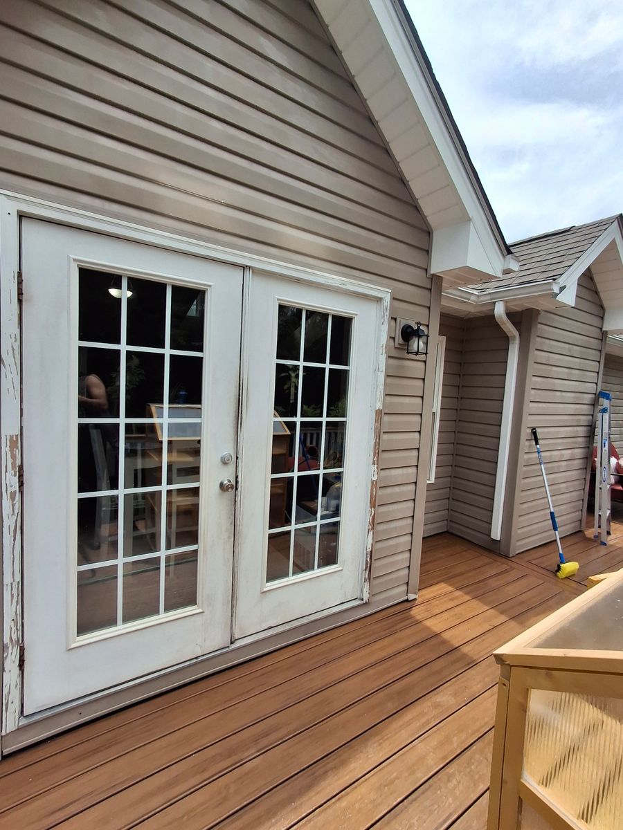 Deck Construction for P Martinez Painting in Salem, VA