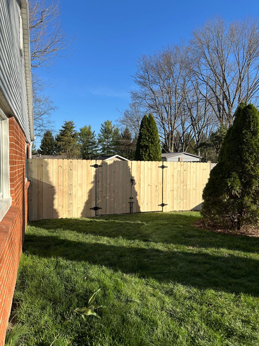 Fence Installation for TMP Fence in Xenia, OH