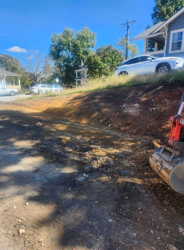 Land Grading for PCC Land Works in Marshall, NC