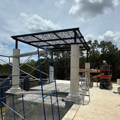 Pergolas for T&J Construction & Metalwork in Austin, TX