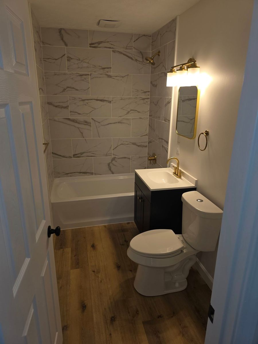 Bathroom Renovation for Erie Coast Custom Construction in Norwalk, OH