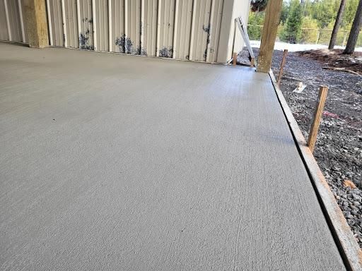 Concrete Slab Construction for TJR Concrete and Construction in Bend, OR