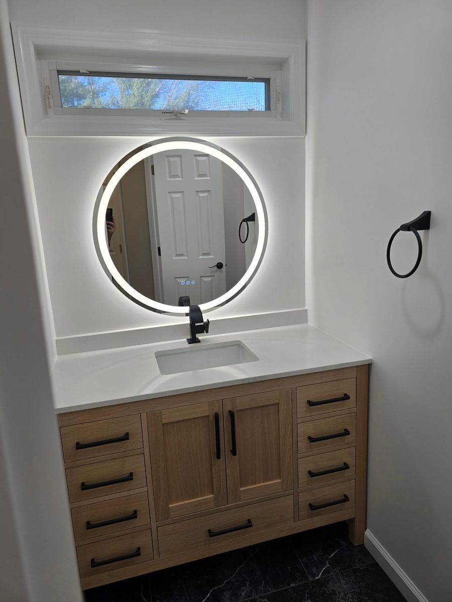 Bathroom Renovation for Plum Line Contracting in Martinsville, NJ