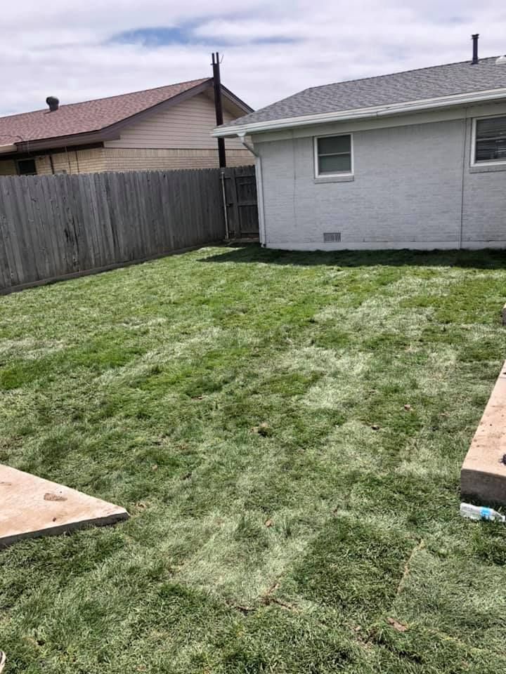 Sod Installations for R&J Hydromulch in Booker, TX