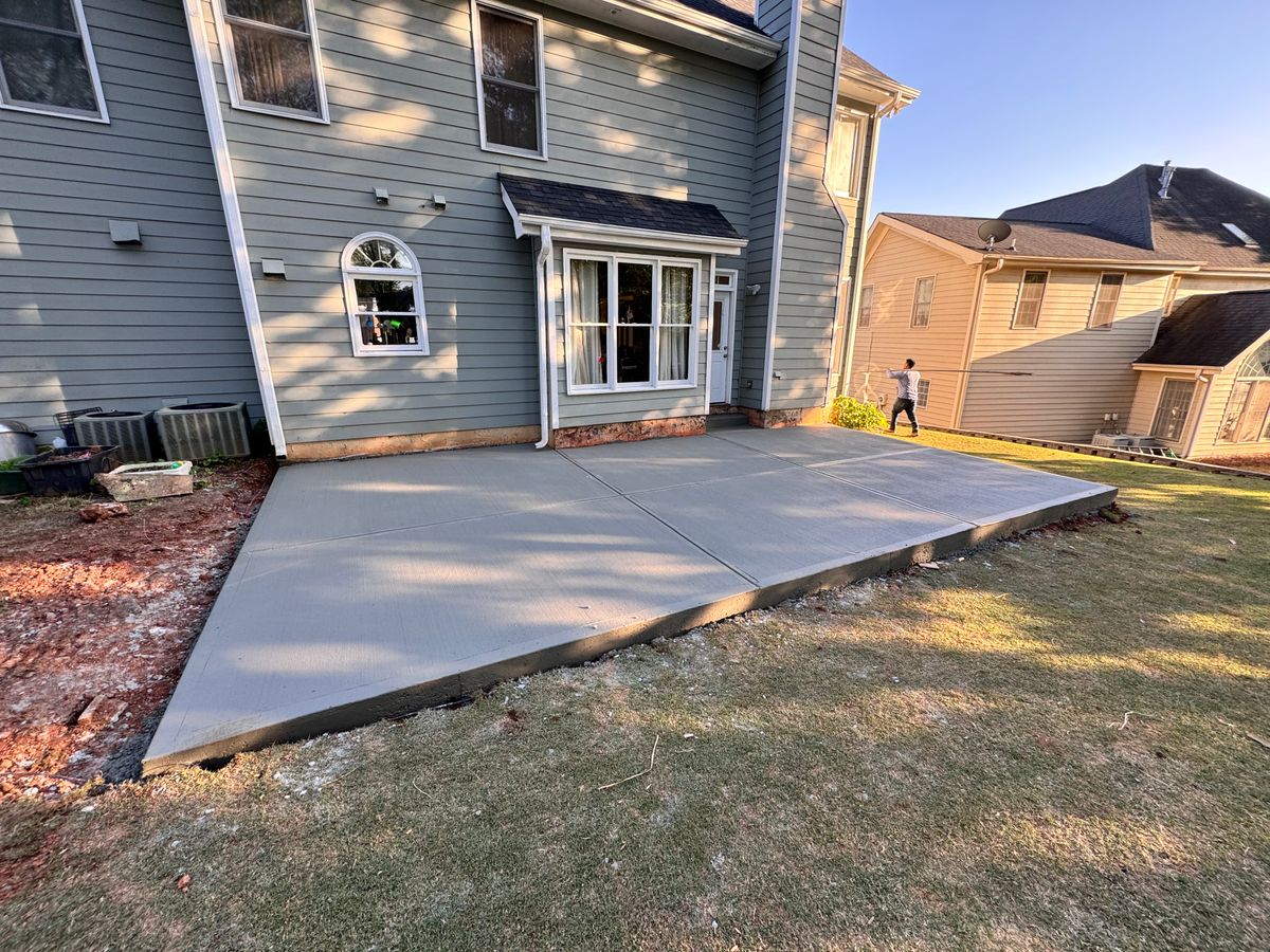 Driveway remodels / patios for CANALES CONSTRUCTION in Marietta, GA