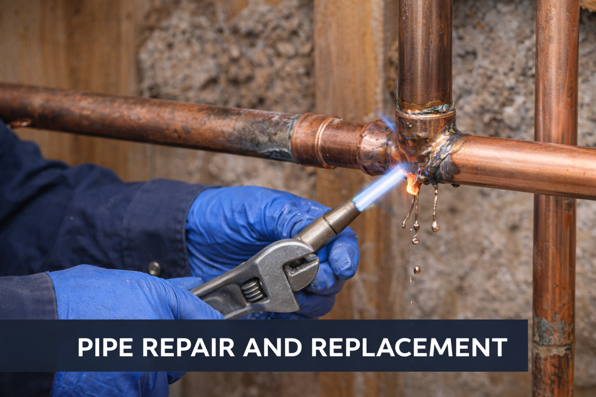 Pipe Repair and Replacement for Lake City Plumbing in Lake City, FL