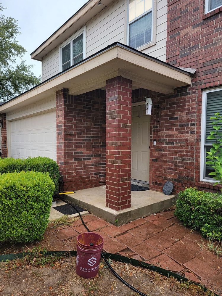 Brick/Stone Columns for Delarosa Masonry in San Antonio, TX