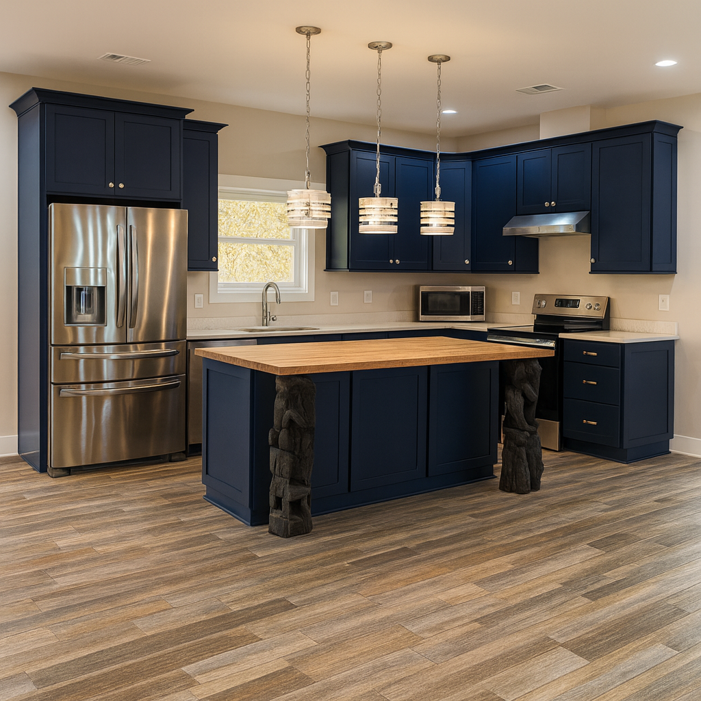 Kitchen Renovation for JW Johnson Construction in Linden, TN