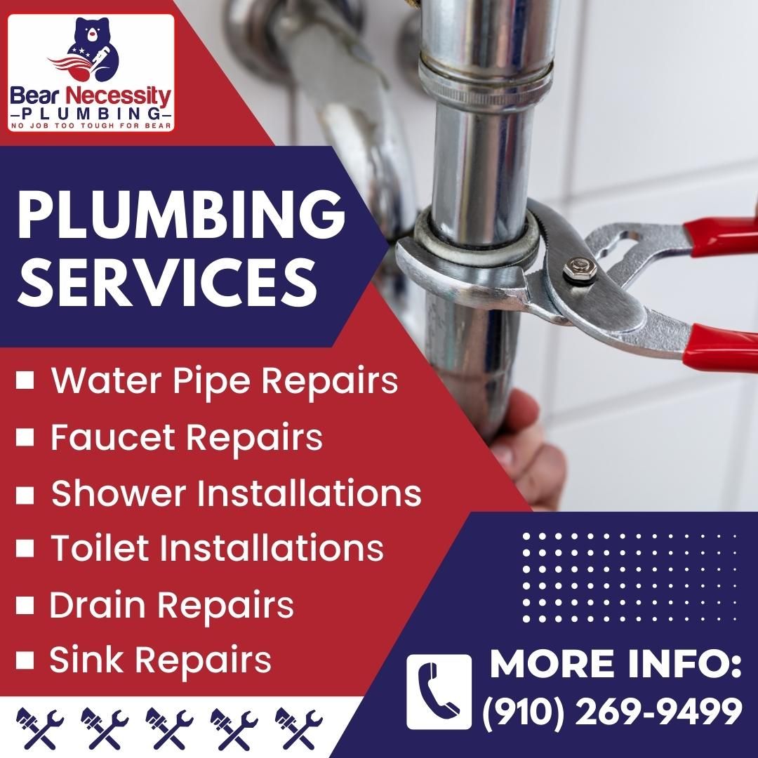 Plumbing Repairs for Bear Necessity Plumbing in Longs, SC